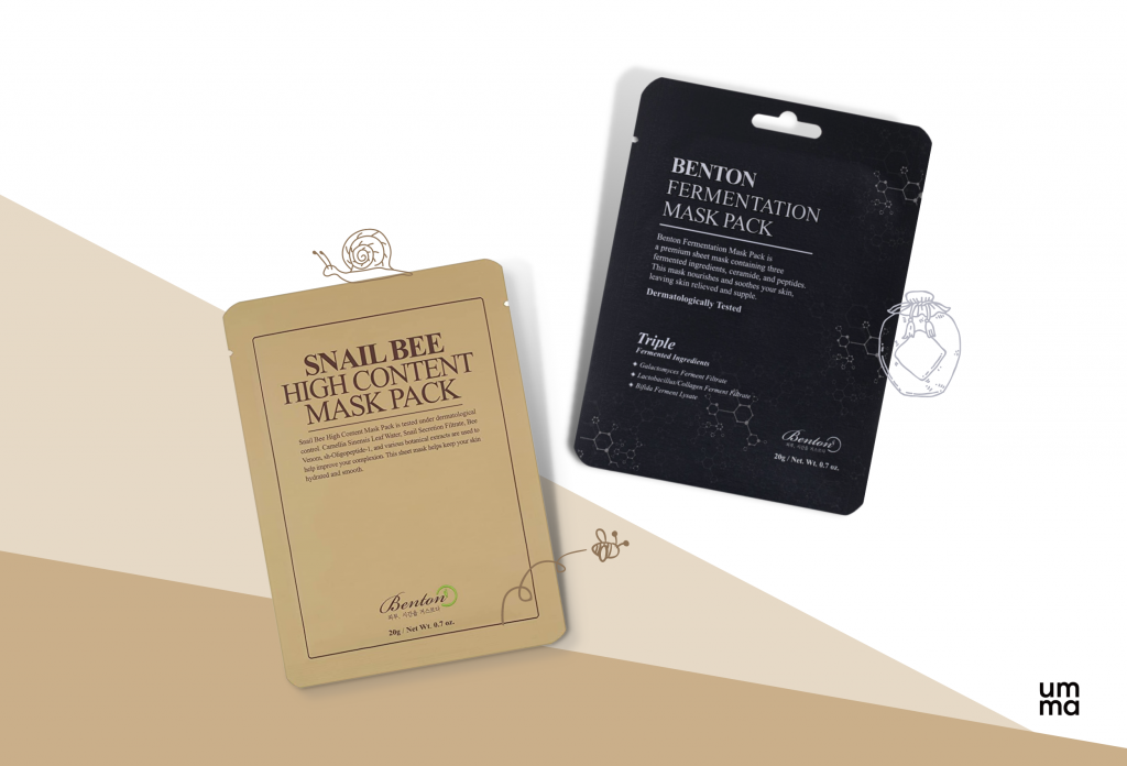 Benton Snail Bee High Content Mask Pack & Fermentation Mask Pack