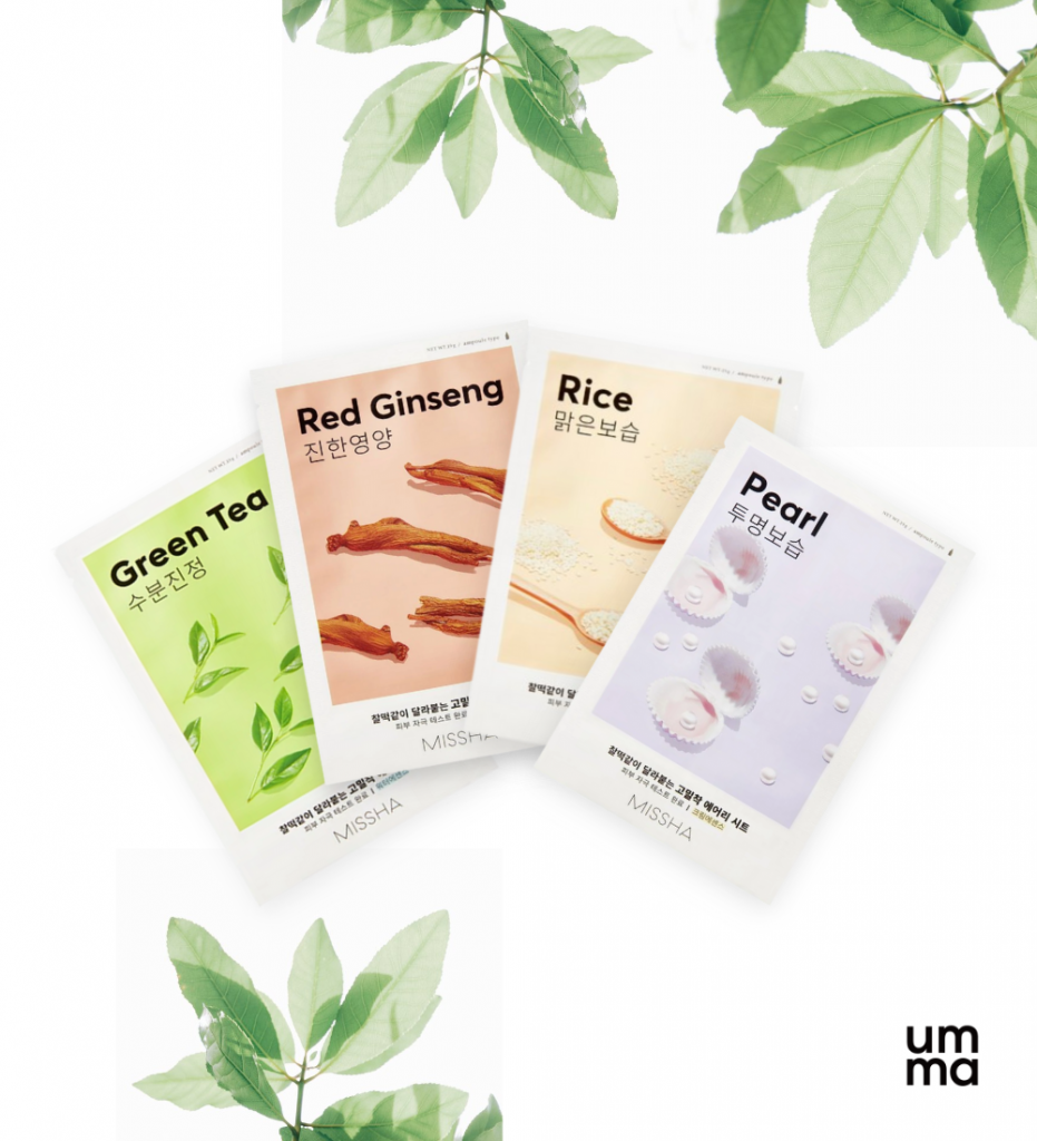 MISSHA Airy Fit Sheet Mask wholesale at umma