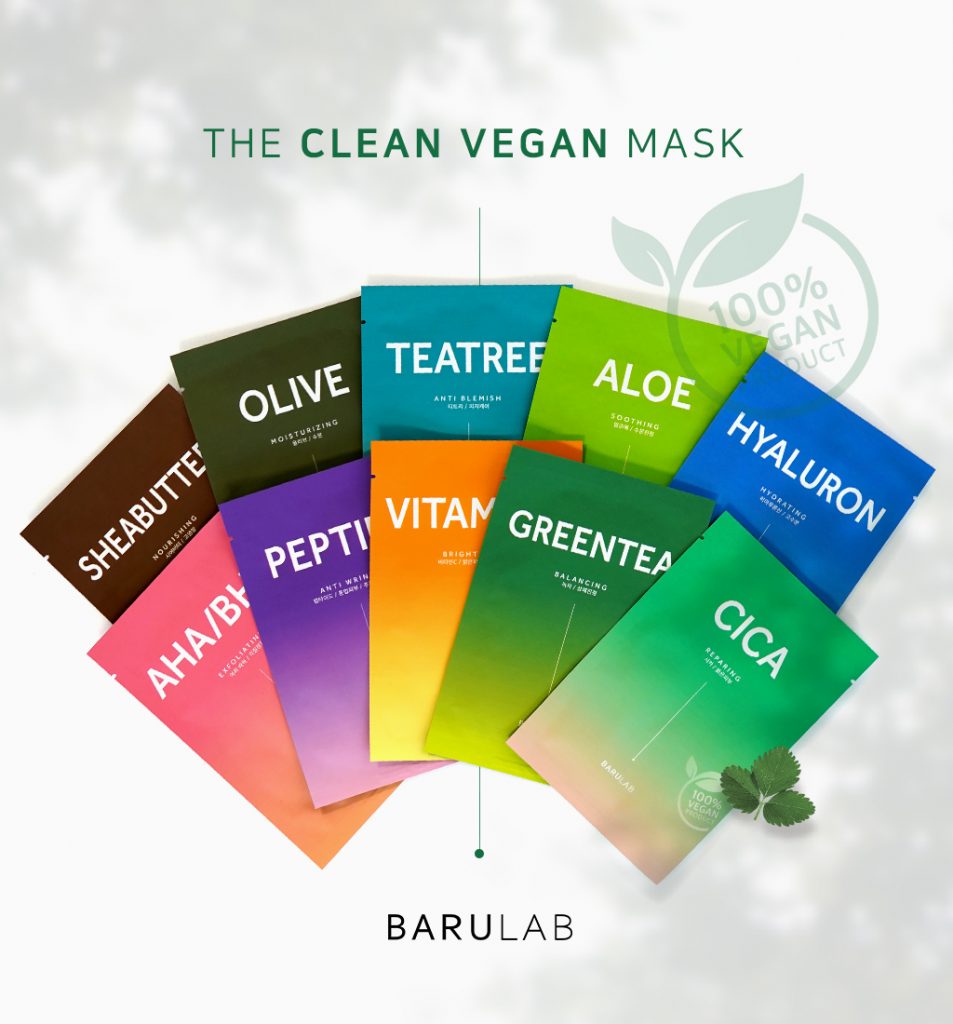 BARULAB The Clean Vegan Mask wholesale available on umma.